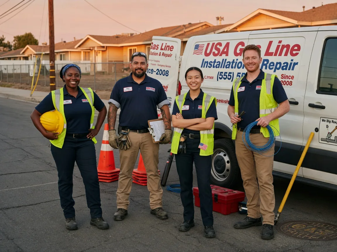 Gas Line Installation company in Guinda, CA